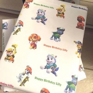 paw patrol paper