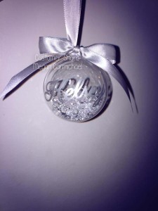 megan vinyl bauble