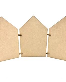 Triple house screen