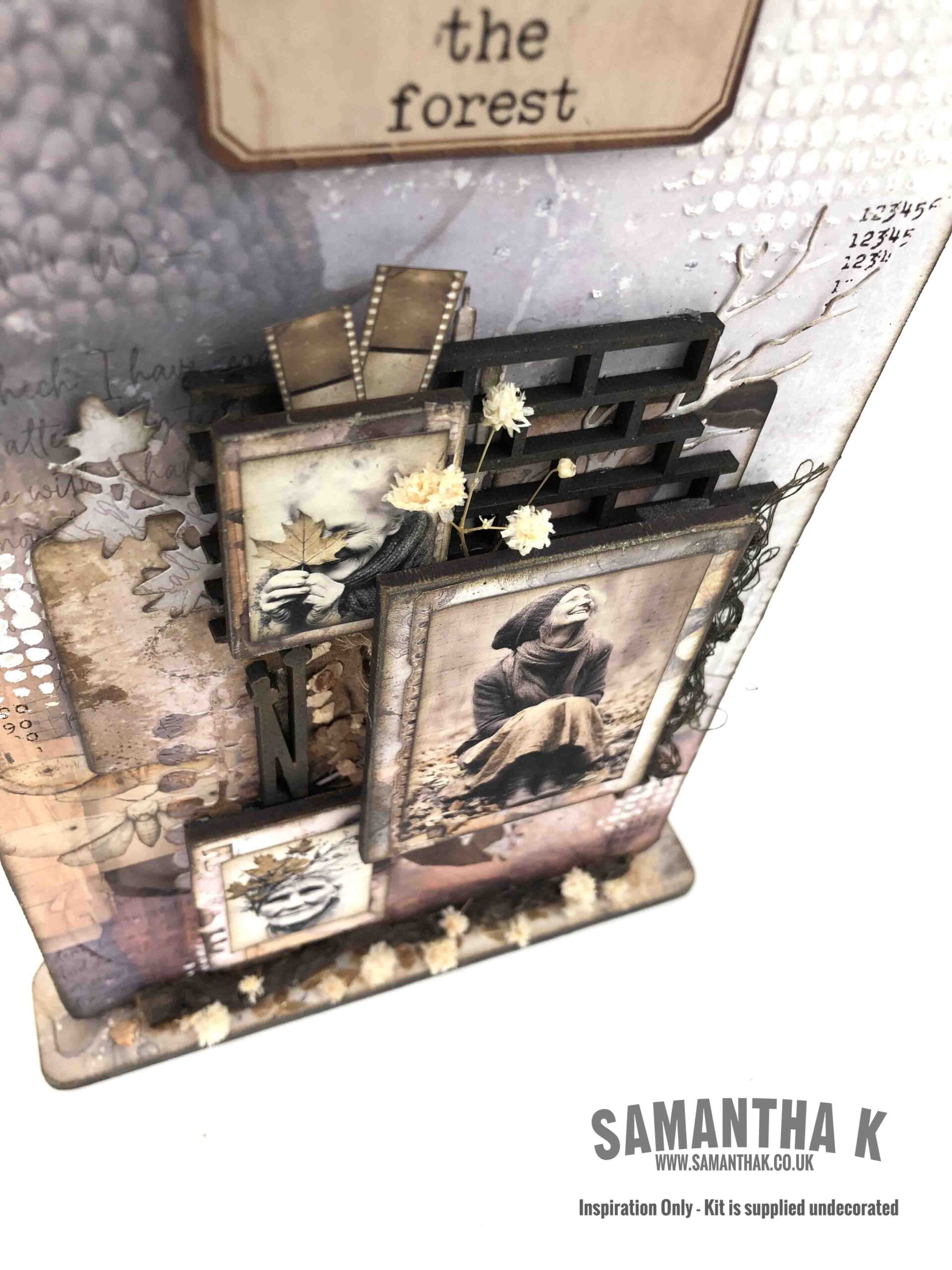 Assorted sizes of MDF wooden backing pieces for mixed media and collage art